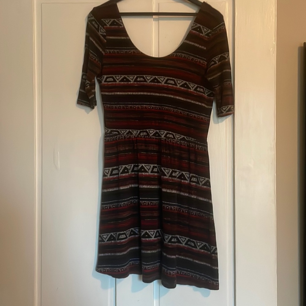 Cotton On Pattered Skate Dress